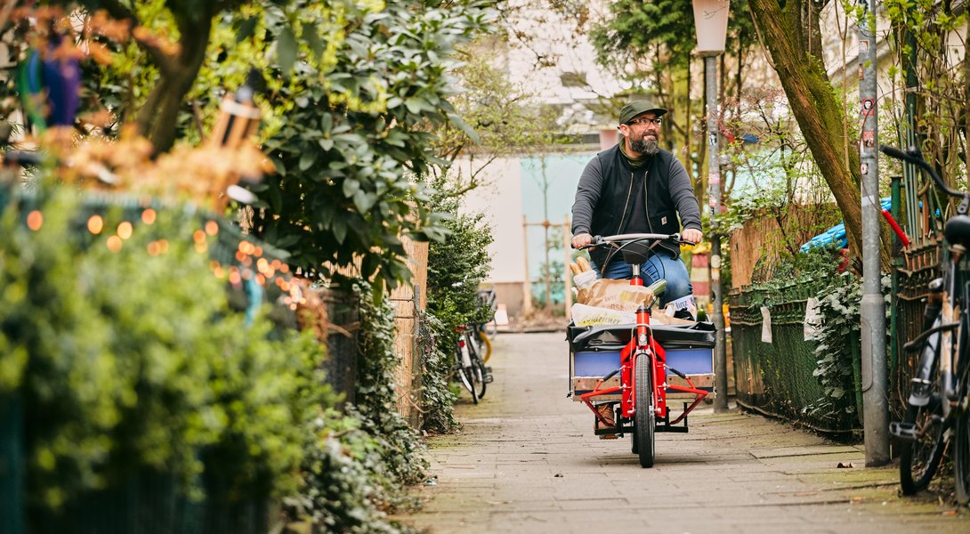 Nachhaltige Mobilität in Deiner Stadt – mit den Lastenrädern von StadtRAD Hamburg.